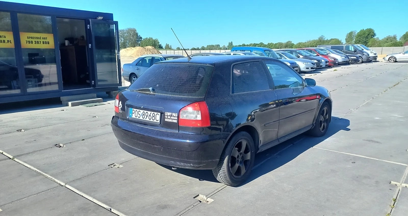 Audi A3 cena 3200 przebieg: 324000, rok produkcji 2001 z Skaryszew małe 37